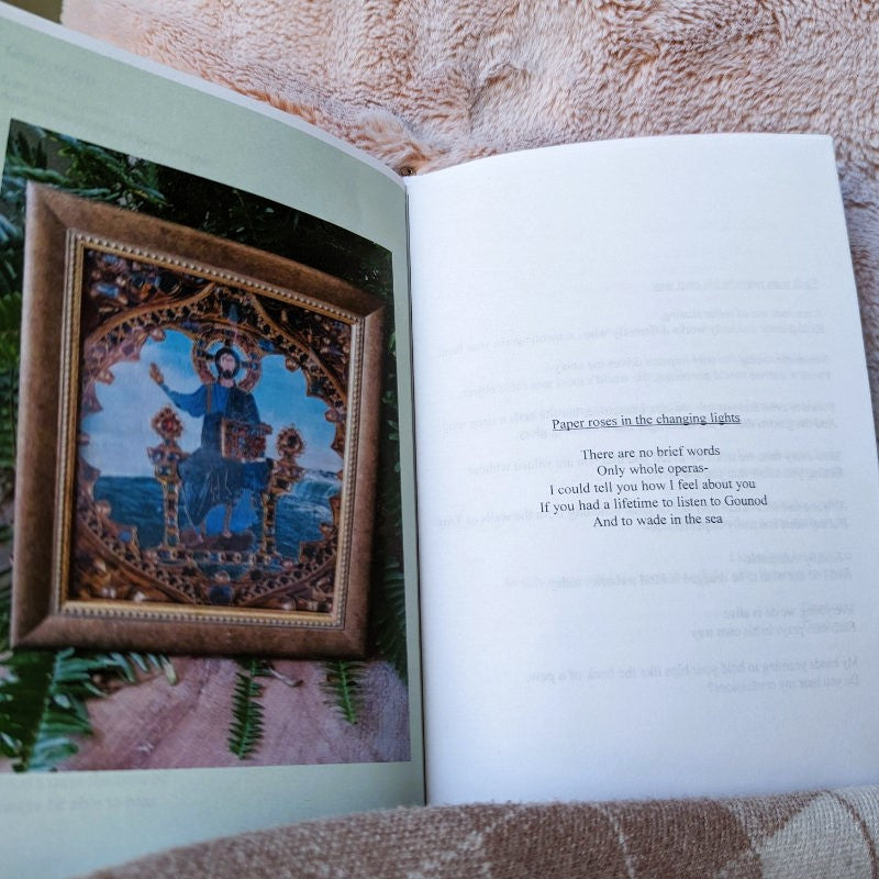 printed zine containing poetry and other art pieces