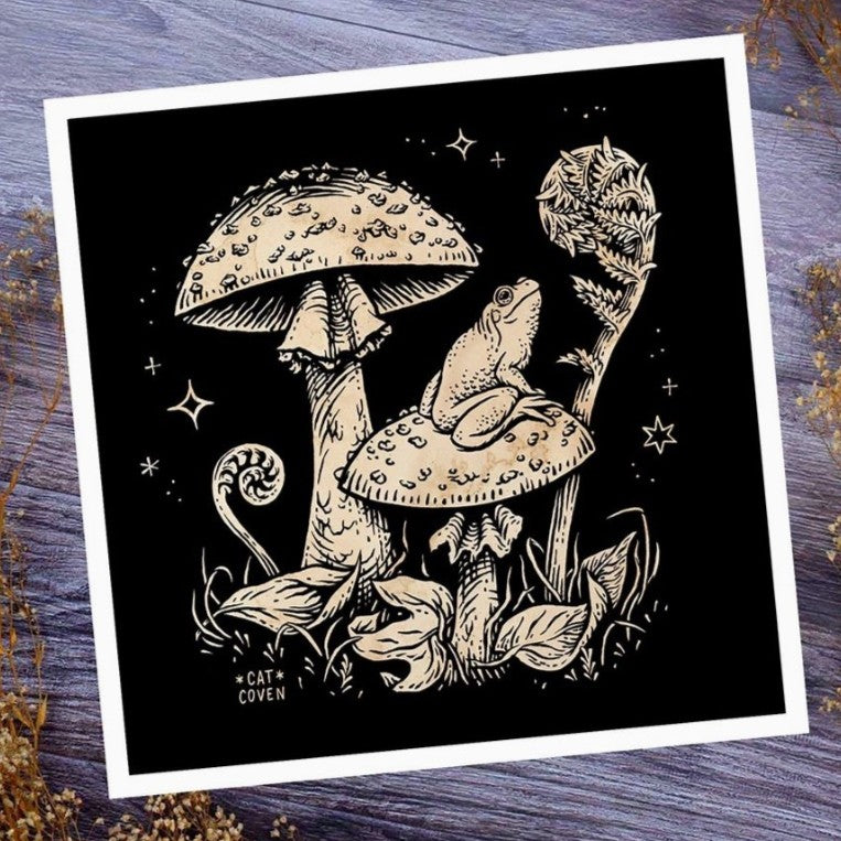 enchanted forest print