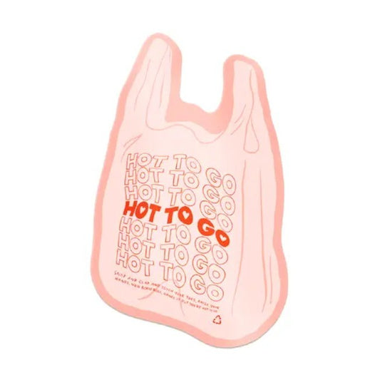 hot to go sticker