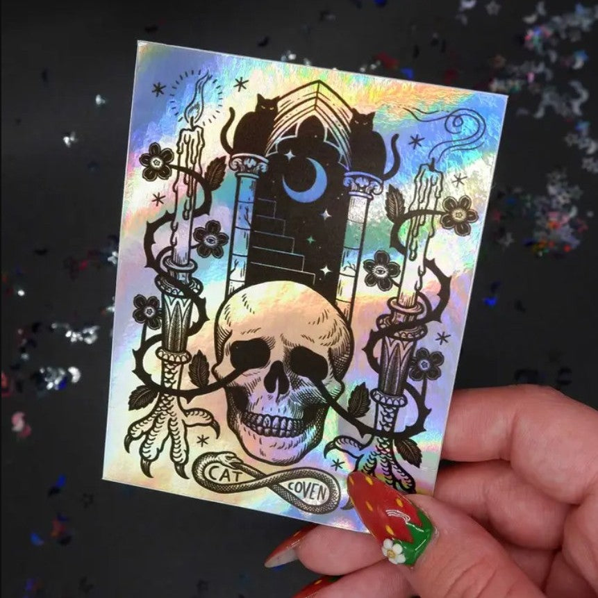 keepers of the gate holographic sticker