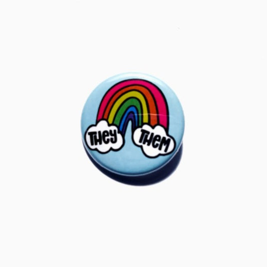 pronoun button - they/them